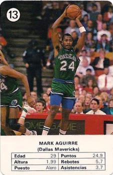1988 Fournier NBA Estrellas #13 Mark Aguirre Front