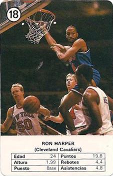 1988 Fournier NBA Estrellas #18 Ron Harper Front