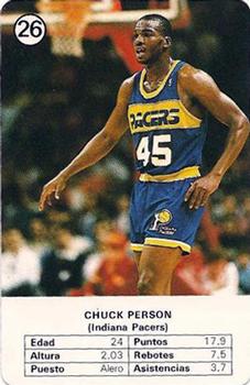 1988 Fournier NBA Estrellas #26 Chuck Person Front