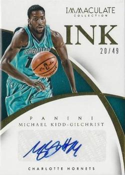 2014-15 Panini Immaculate Collection - INK #5 Michael Kidd-Gilchrist Front