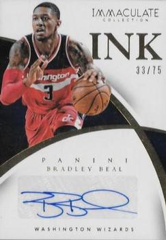 2014-15 Panini Immaculate Collection - INK #7 Bradley Beal Front