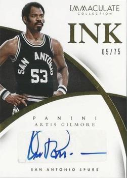 2014-15 Panini Immaculate Collection - INK #30 Artis Gilmore Front