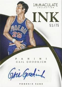 2014-15 Panini Immaculate Collection - INK #34 Gail Goodrich Front