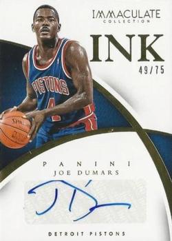 2014-15 Panini Immaculate Collection - INK #35 Joe Dumars Front