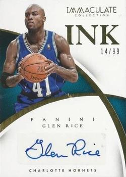 2014-15 Panini Immaculate Collection - INK #41 Glen Rice Front