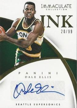 2014-15 Panini Immaculate Collection - INK #43 Dale Ellis Front