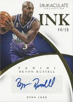 2014-15 Panini Immaculate Collection - INK #46 Bryon Russell Front