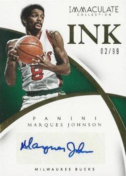 2014-15 Panini Immaculate Collection - INK #49 Marques Johnson Front