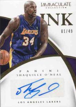 2014-15 Panini Immaculate Collection - INK #51 Shaquille O'Neal Front