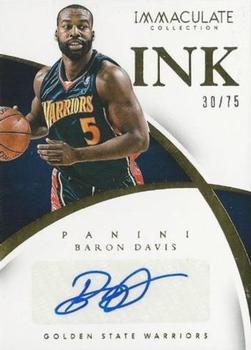 2014-15 Panini Immaculate Collection - INK #57 Baron Davis Front