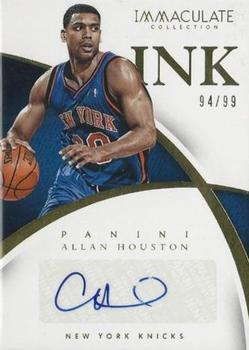 2014-15 Panini Immaculate Collection - INK #68 Allan Houston Front