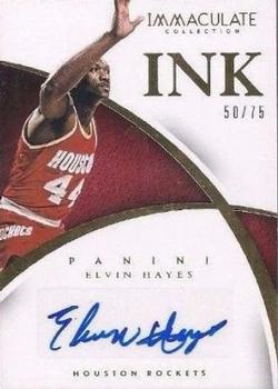 2014-15 Panini Immaculate Collection - INK #82 Elvin Hayes Front