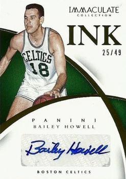 2014-15 Panini Immaculate Collection - INK #87 Bailey Howell Front