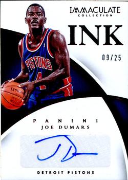 2014-15 Panini Immaculate Collection - INK Red #35 Joe Dumars Front
