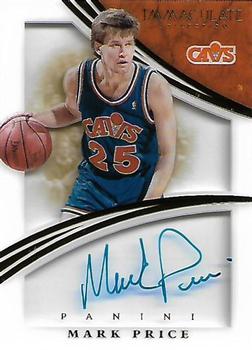 2014-15 Panini Immaculate Collection - Shadowbox Signatures #SH-MP Mark Price Front
