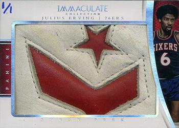 2014-15 Panini Immaculate Collection - Sneak Peek #12 Julius Erving Front