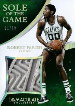 2014-15 Panini Immaculate Collection - Sole of the Game #SG-RP Robert Parish Front