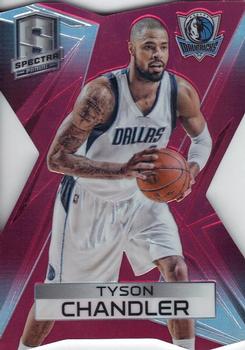 2014-15 Panini Spectra - Red Die Cut Prizms #66 Tyson Chandler Front