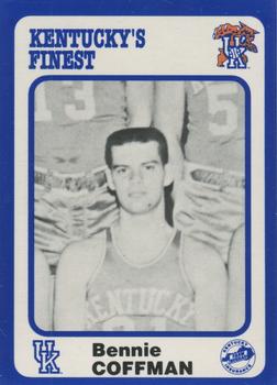 1988-89 Kentucky's Finest Collegiate Collection #62 Bennie Coffman Front