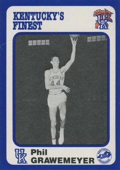 1988-89 Kentucky's Finest Collegiate Collection #66 Phil Grawemeyer Front