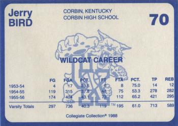 1988-89 Kentucky's Finest Collegiate Collection #70 Jerry Bird Back