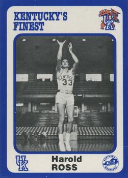 1988-89 Kentucky's Finest Collegiate Collection #71 Harold Ross Front