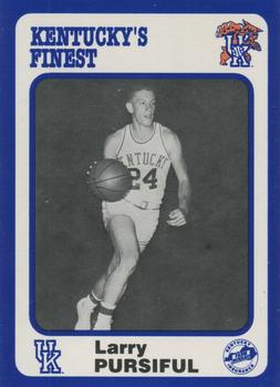 1988-89 Kentucky's Finest Collegiate Collection #77 Larry Pursiful Front