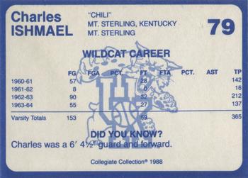 1988-89 Kentucky's Finest Collegiate Collection #79 Charles Ishmael Back