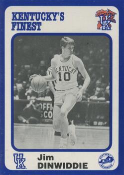 1988-89 Kentucky's Finest Collegiate Collection #88 Jim Dinwiddie Front