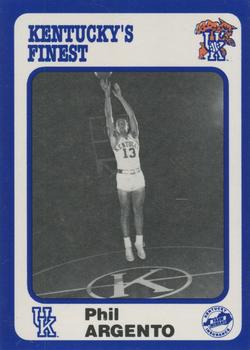 1988-89 Kentucky's Finest Collegiate Collection #95 Phil Argento Front