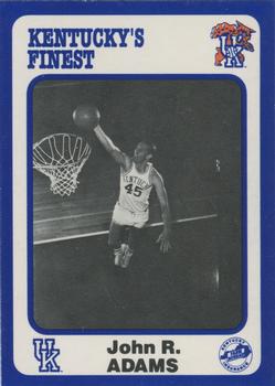 1988-89 Kentucky's Finest Collegiate Collection #96 John R. Adams Front