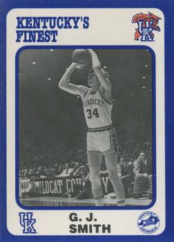 1988-89 Kentucky's Finest Collegiate Collection #100 G.J. Smith Front