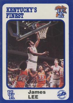 1988-89 Kentucky's Finest Collegiate Collection #109 James Lee Front