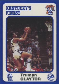 1988-89 Kentucky's Finest Collegiate Collection #111 Truman Claytor Front