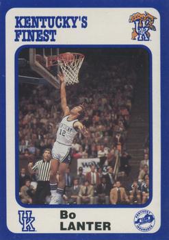 1988-89 Kentucky's Finest Collegiate Collection #117 Bo Lanter Front