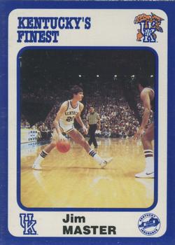 1988-89 Kentucky's Finest Collegiate Collection #124 Jim Master Front