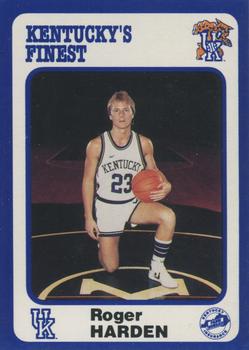 1988-89 Kentucky's Finest Collegiate Collection #126 Roger Harden Front