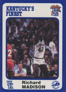1988-89 Kentucky's Finest Collegiate Collection #131 Richard Madison Front