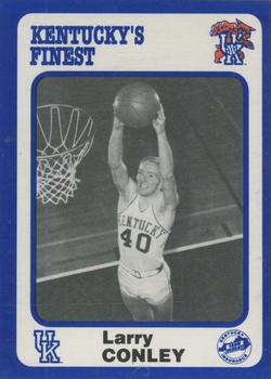 1988-89 Kentucky's Finest Collegiate Collection #143 Larry Conley Front