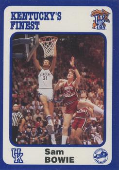 1988-89 Kentucky's Finest Collegiate Collection #165 Sam Bowie Front