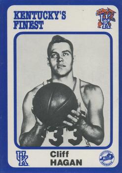 1988-89 Kentucky's Finest Collegiate Collection #171 Cliff Hagan Front
