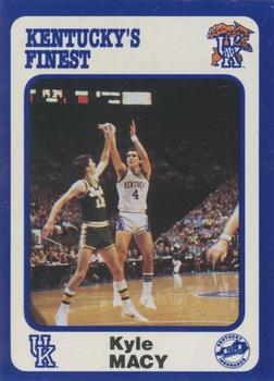 1988-89 Kentucky's Finest Collegiate Collection #175 Kyle Macy Front