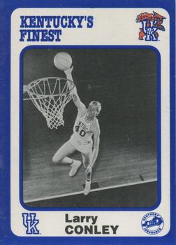 1988-89 Kentucky's Finest Collegiate Collection #190 Larry Conley Front