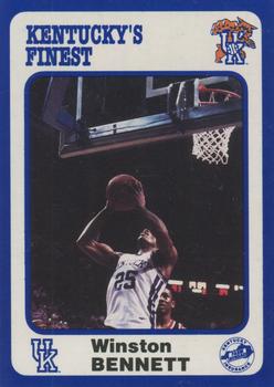 1988-89 Kentucky's Finest Collegiate Collection #194 Winston Bennett Front
