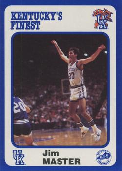 1988-89 Kentucky's Finest Collegiate Collection #203 Jim Master Front