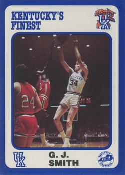 1988-89 Kentucky's Finest Collegiate Collection #214 G.J. Smith Front