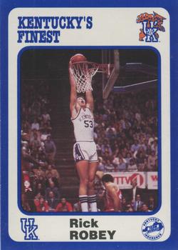 1988-89 Kentucky's Finest Collegiate Collection #215 Rick Robey Front