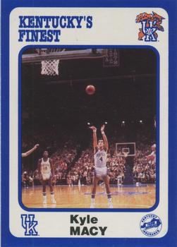 1988-89 Kentucky's Finest Collegiate Collection #221 Kyle Macy Front