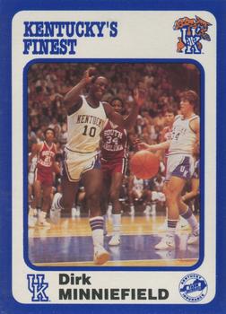 1988-89 Kentucky's Finest Collegiate Collection #223 Dirk Minniefield Front
