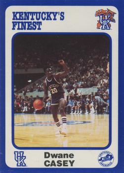 1988-89 Kentucky's Finest Collegiate Collection #259 Dwane Casey Front